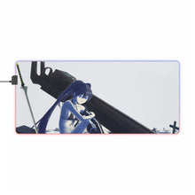 Load image into Gallery viewer, Black Rock Shooter RGB LED Mouse Pad (Desk Mat)