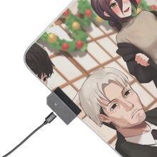 Load image into Gallery viewer, Anime Chainsaw Man RGB LED Mouse Pad (Desk Mat)