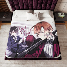 Load image into Gallery viewer, Anime Bungou Stray Dogsr Sherpa Blanket