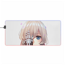 Load image into Gallery viewer, Violet Evergarden RGB LED Mouse Pad (Desk Mat)