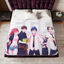 Load image into Gallery viewer, Ao No Exorcist Sherpa Blanket