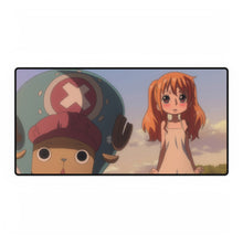 Load image into Gallery viewer, Chibi Nami And Chopper - One Piece Mouse Pad (Desk Mat)