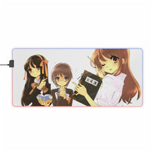 Load image into Gallery viewer, The Melancholy Of Haruhi Suzumiya 8k RGB LED Mouse Pad (Desk Mat)