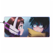 Load image into Gallery viewer, My Hero Academia Izuku Midoriya RGB LED Mouse Pad (Desk Mat)
