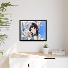 Load image into Gallery viewer, Hyouka Eru Chitanda Canvas Framed Art Print