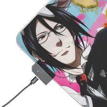Load image into Gallery viewer, Black Butler RGB LED Mouse Pad (Desk Mat)