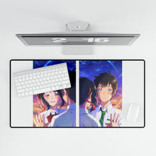 Load image into Gallery viewer, Anime Your Name. Mouse Pad (Desk Mat)