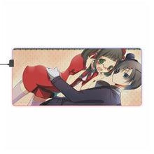 Load image into Gallery viewer, Black Butler RGB LED Mouse Pad (Desk Mat)