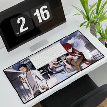 Load image into Gallery viewer, Okabe, Kurisu & Mayuri Mouse Pad (Desk Mat)