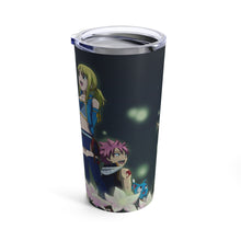 Load image into Gallery viewer, Fairy Tail Natsu Dragneel, Erza Scarlet, Gray Fullbuster, Lucy Heartfilia, Happy Tumbler 20oz
