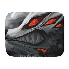 Load image into Gallery viewer, Anime Chainsaw Man Sherpa Blanket