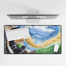 Load image into Gallery viewer, Kirito and Leafa Mouse Pad (Desk Mat)