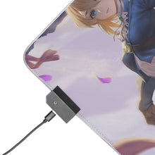 Load image into Gallery viewer, Violet Evergarden RGB LED Mouse Pad (Desk Mat)