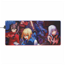 Load image into Gallery viewer, Fate/Stay Night RGB LED Mouse Pad (Desk Mat)