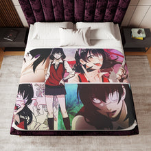 Load image into Gallery viewer, Anime Kakegurui Sherpa Blanket