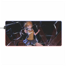 Load image into Gallery viewer, A Certain Magical Index Mikoto Misaka RGB LED Mouse Pad (Desk Mat)