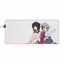 Load image into Gallery viewer, Czech Republic, Liechtenstein RGB LED Mouse Pad (Desk Mat)