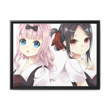 Load image into Gallery viewer, Kaguya and Chika Canvas Framed Art Print