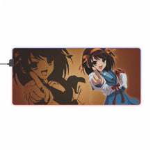 Load image into Gallery viewer, The Melancholy Of Haruhi Suzumiya RGB LED Mouse Pad (Desk Mat)