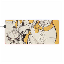 Load image into Gallery viewer, One Piece Sanji RGB LED Mouse Pad (Desk Mat)