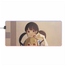 Load image into Gallery viewer, Lycoris Recoil Takina Inoue, Chisato Nishikigi RGB LED Mouse Pad (Desk Mat)