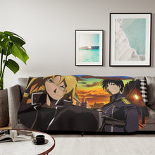 Load image into Gallery viewer, Anime FullMetal Alchemist Sherpa Blanket