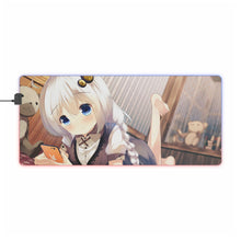 Load image into Gallery viewer, Is The Order A Rabbit? RGB LED Mouse Pad (Desk Mat)