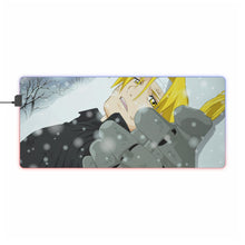 Load image into Gallery viewer, Anime FullMetal Alchemist RGB LED Mouse Pad (Desk Mat)