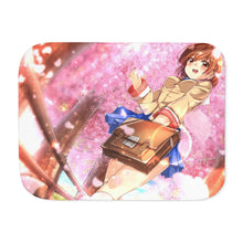 Load image into Gallery viewer, Naagisa Furukawa Sherpa Blanket