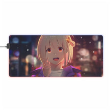Load image into Gallery viewer, Lycoris Recoil Chisato Nishikigi RGB LED Mouse Pad (Desk Mat)