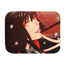 Load image into Gallery viewer, Anime Kakegurui Sherpa Blanket