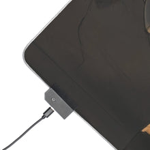 Load image into Gallery viewer, Anime Headphones RGB LED Mouse Pad (Desk Mat)