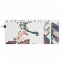 Load image into Gallery viewer, Anime Aria RGB LED Mouse Pad (Desk Mat)