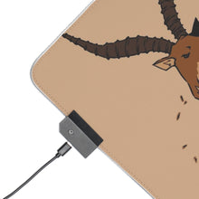 Load image into Gallery viewer, Princess Mononoke Ashitaka RGB LED Mouse Pad (Desk Mat)