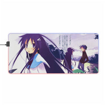 Load image into Gallery viewer, Hanbun no Tsuki ga Noboru Sora RGB LED Mouse Pad (Desk Mat)