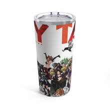 Load image into Gallery viewer, Fairy Tail Natsu Dragneel, Erza Scarlet, Gray Fullbuster, Lucy Heartfilia, Happy Tumbler 20oz