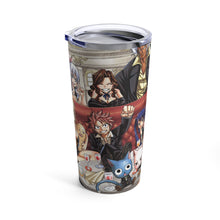 Load image into Gallery viewer, Fairy Tail Natsu Dragneel, Erza Scarlet, Gray Fullbuster, Lucy Heartfilia, Happy Tumbler 20oz