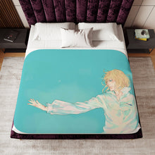Load image into Gallery viewer, Anime Howl's Moving Castle Sherpa Blanket