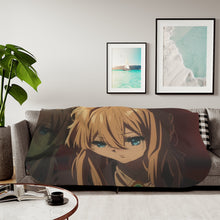 Load image into Gallery viewer, Violet Evergarden Sherpa Blanket