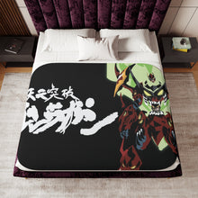 Load image into Gallery viewer, Anime Tengen Toppa Gurren Lagann Sherpa Blanket