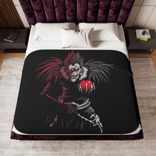 Load image into Gallery viewer, Ryuk (Death Note) Sherpa Blanket