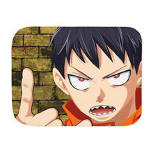 Load image into Gallery viewer, Anime Fire Force Sherpa Blanket