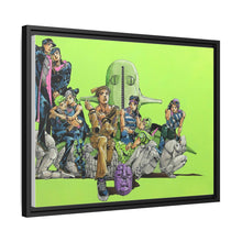 Load image into Gallery viewer, JoJo's Bizarre Adventure: Part 1-8 Canvas Framed Art Print