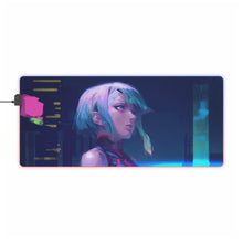 Load image into Gallery viewer, Cyberpunk: Edgerunners RGB LED Mouse Pad (Desk Mat)