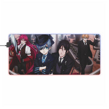 Load image into Gallery viewer, Black Butler RGB LED Mouse Pad (Desk Mat)