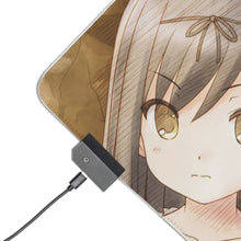 Load image into Gallery viewer, Anime Summer Pockets RGB LED Mouse Pad (Desk Mat)