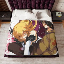 Load image into Gallery viewer, Monogatari (Series) Sherpa Blanket