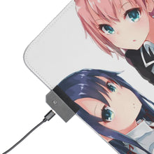 Load image into Gallery viewer, My Teen Romantic Comedy SNAFU Yukino Yukinoshita, Yui Yuigahama RGB LED Mouse Pad (Desk Mat)
