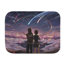 Load image into Gallery viewer, Your Name. Sherpa Blanket