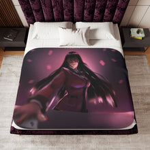 Load image into Gallery viewer, Anime Kakegurui Sherpa Blanket